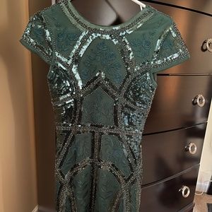 Sequin mini bodycon dress